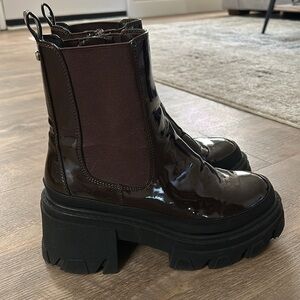 ALDO Patent leather boots